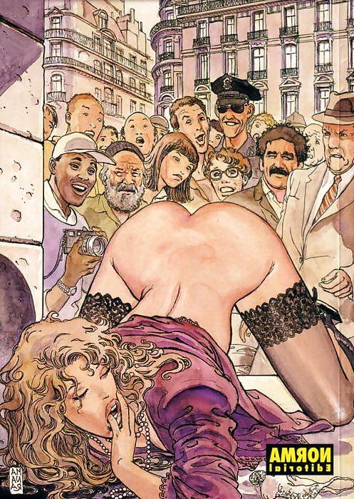 25P Erotic Comic Art 2 - MANARA (2) - Mixed Pics