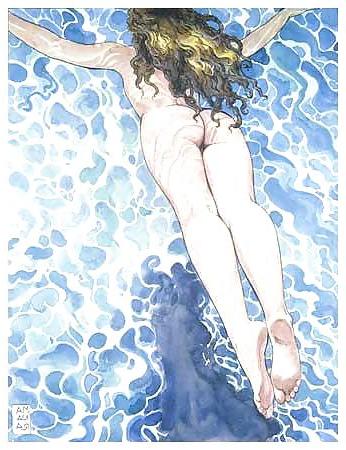 25P Erotic Comic Art 2 - MANARA (2) - Mixed Pics