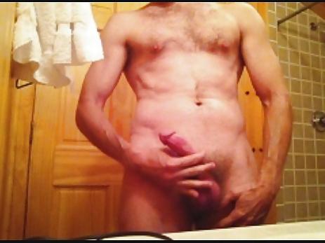 10P Playing with cock and full body in bathroom