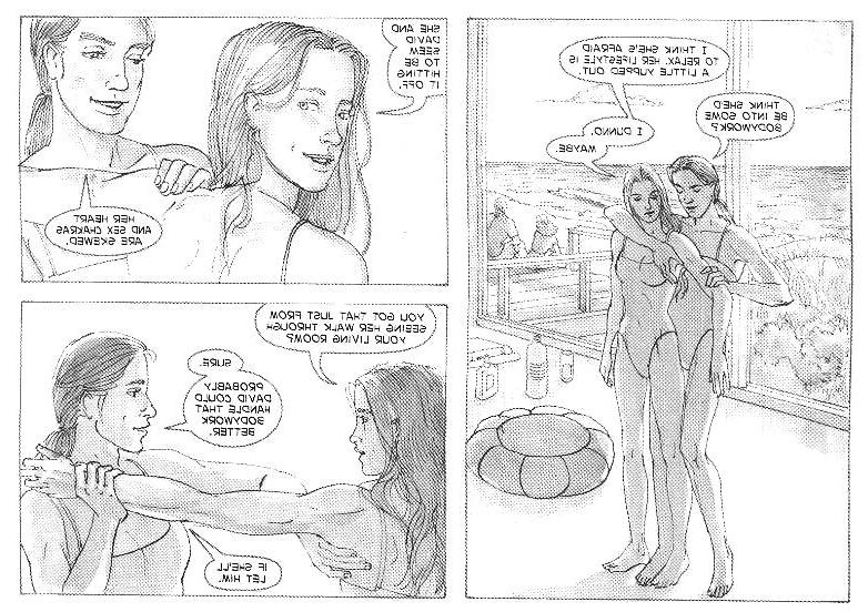 25P Erotic Comic Art 3 - Summertime