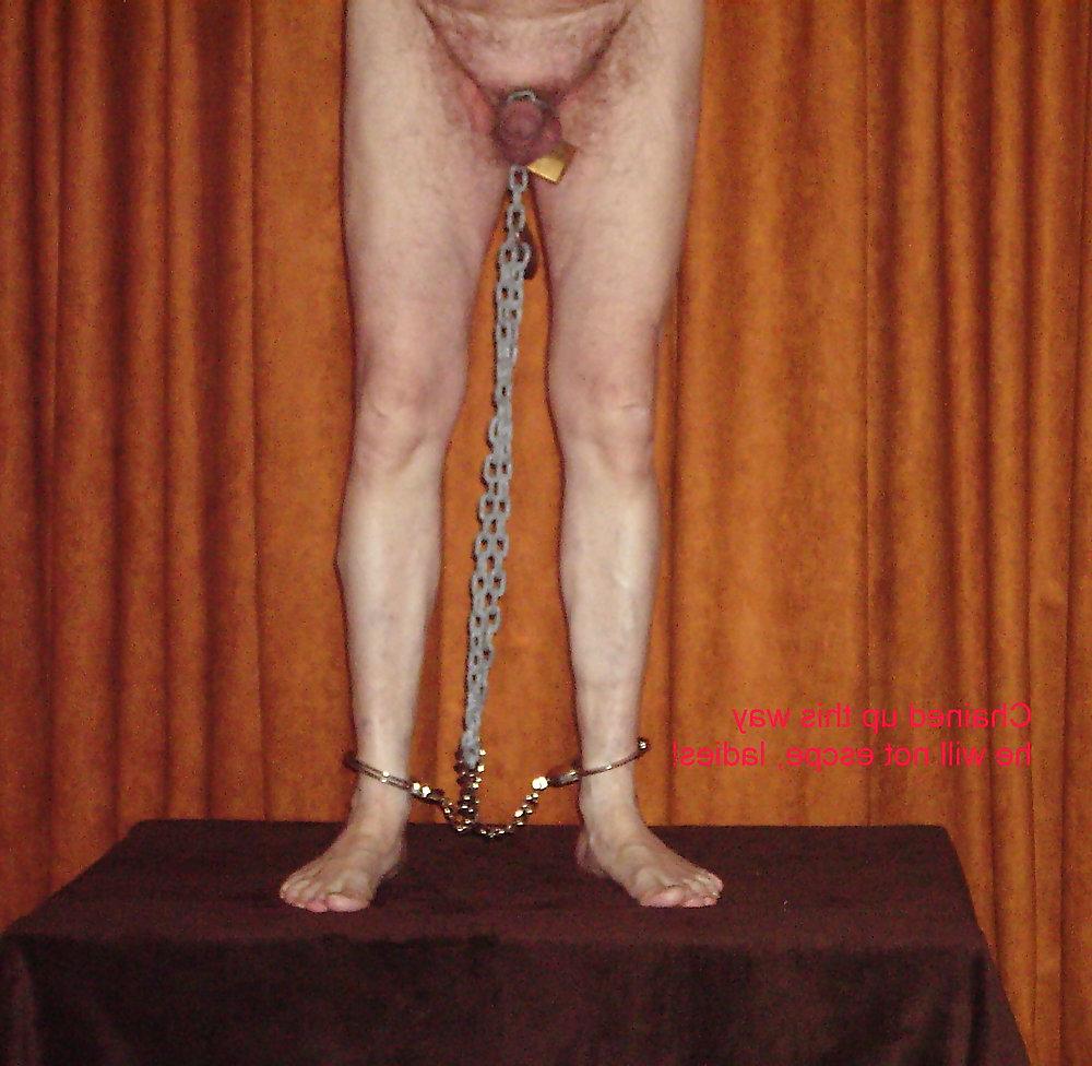8P Slave market, public sale of a naked male slave