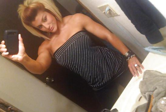 25P Fit Bimbo with Big Fake Titties!