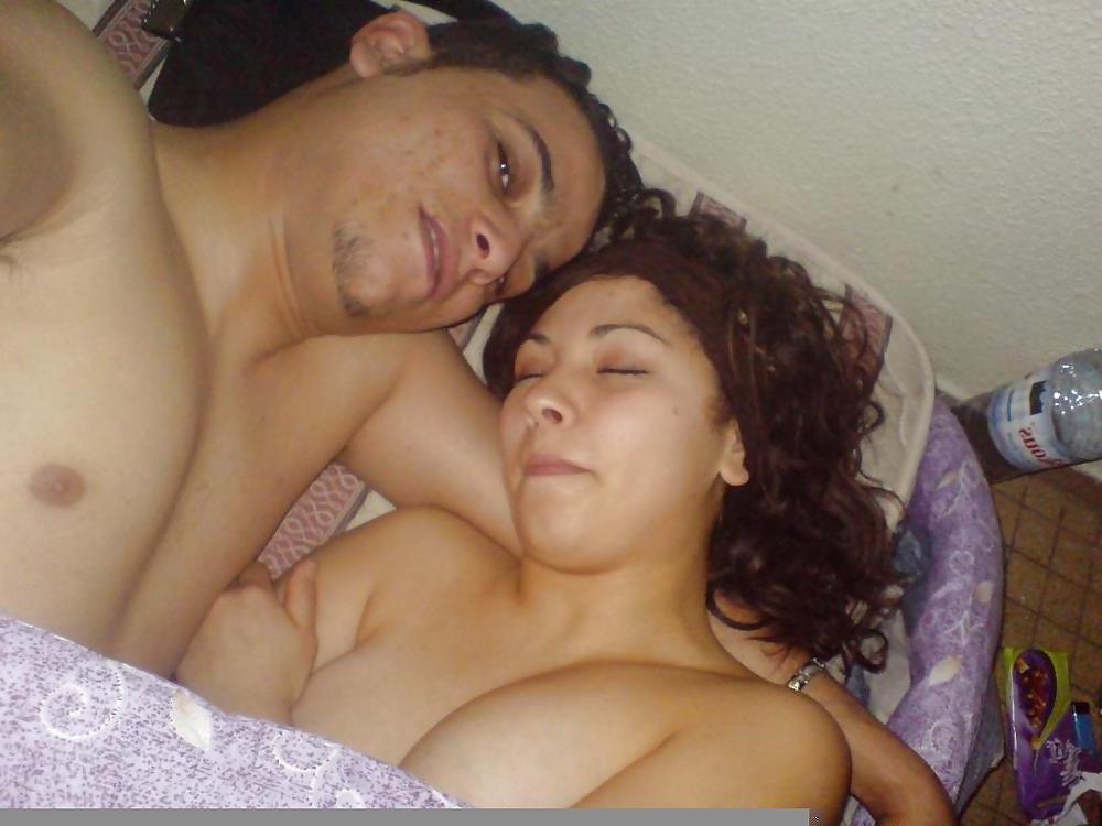 10P Me and my arab gf  amina omri and me in the birthday for me