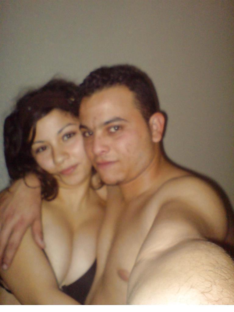 10P Me and my arab gf  amina omri and me in the birthday for me