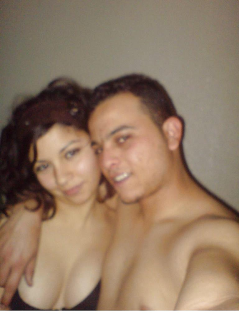 10P Me and my arab gf  amina omri and me in the birthday for me