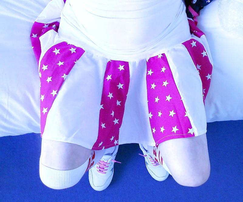 13P Tranny Pretty Kitty Cheerleader sexy POV shots