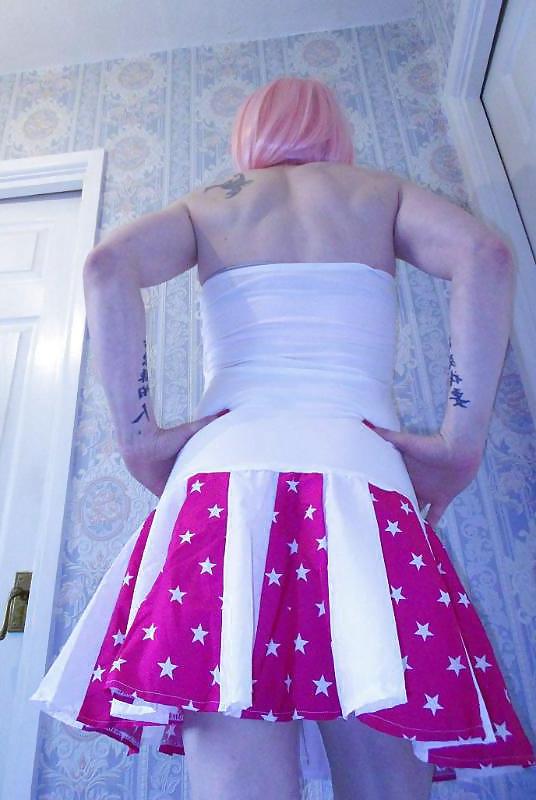 13P Tranny Pretty Kitty Cheerleader sexy POV shots