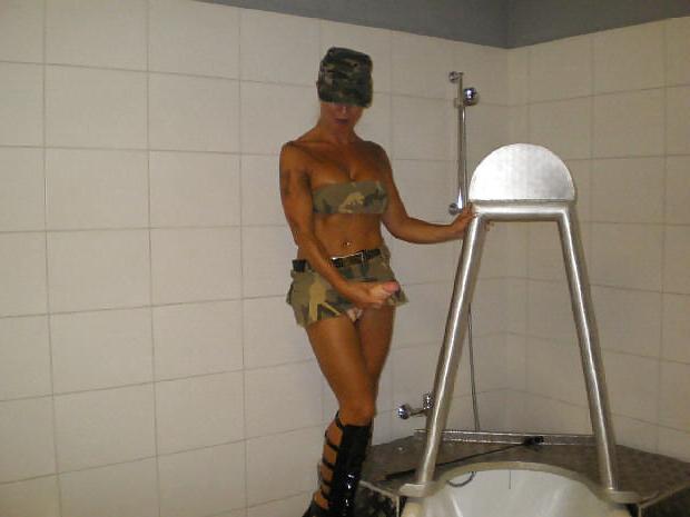 16P Miss Lady Tina, Strapon, BDSM, Domina, Herrin, Army, Miss