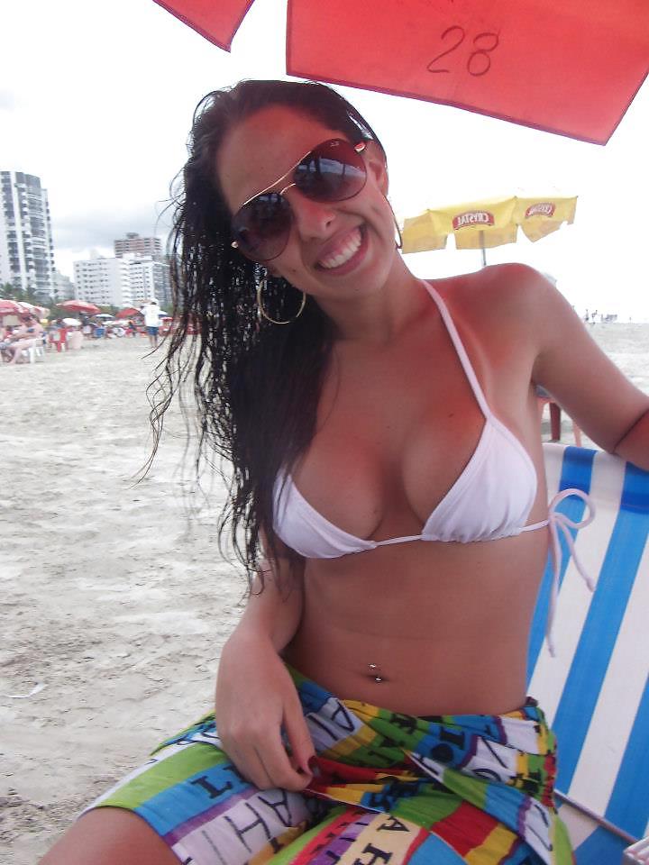 12P Hot Brazilian Girl in Bikini n4