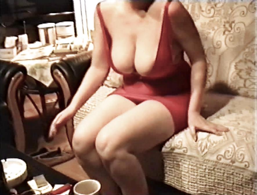 12P SAG - Big Udders Red Hot Monokini & Hot Legs In Miniskirt 17