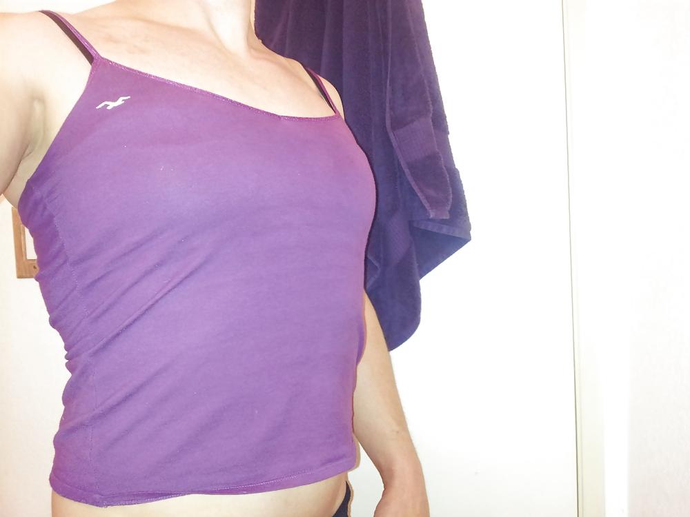 25P Purple Thong 