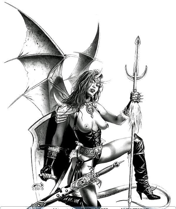 25P Sexy Black Women... More Elfs, Sci-fi, & Fantasy 23