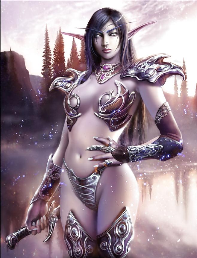 25P Sexy Black Women... More Elfs, Sci-fi, & Fantasy 23