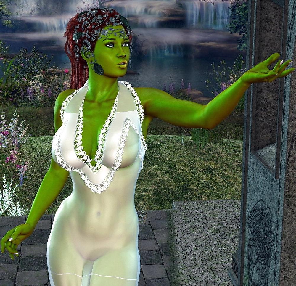 25P Sexy Black Women... More Elfs, Sci-fi, & Fantasy 23