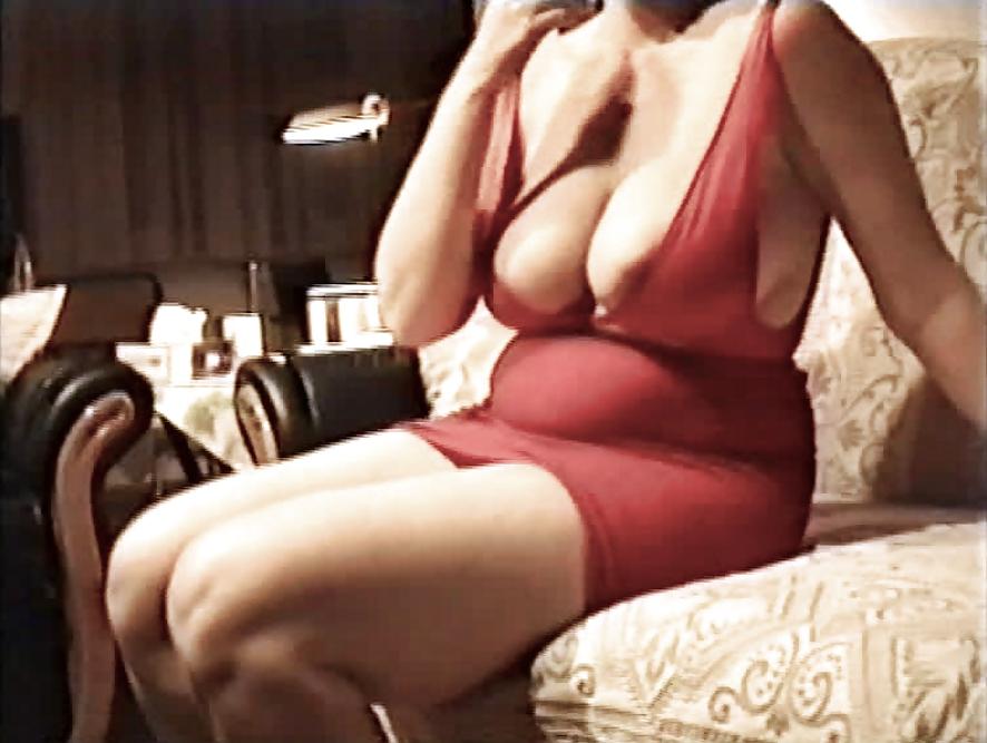 12P SAG - Big Udders Red Hot Monokini & Hot Legs In Miniskirt 19