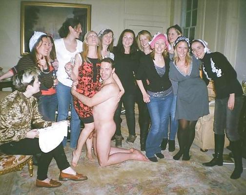 15P Women and cock 8 - More from a real private cfnm art