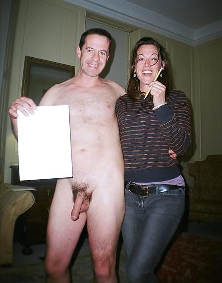 15P Women and cock 8 - More from a real private cfnm art