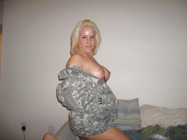 25P Busty Blonde Army Wife