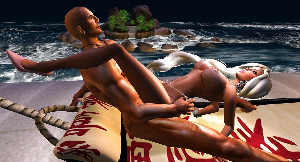 25P Blond Bimbo Barbie  fucking and sucking big cock at  beach