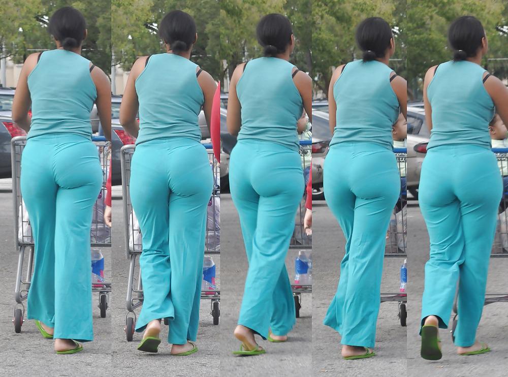 19P Fat Asses In Jeans - Public Creepin