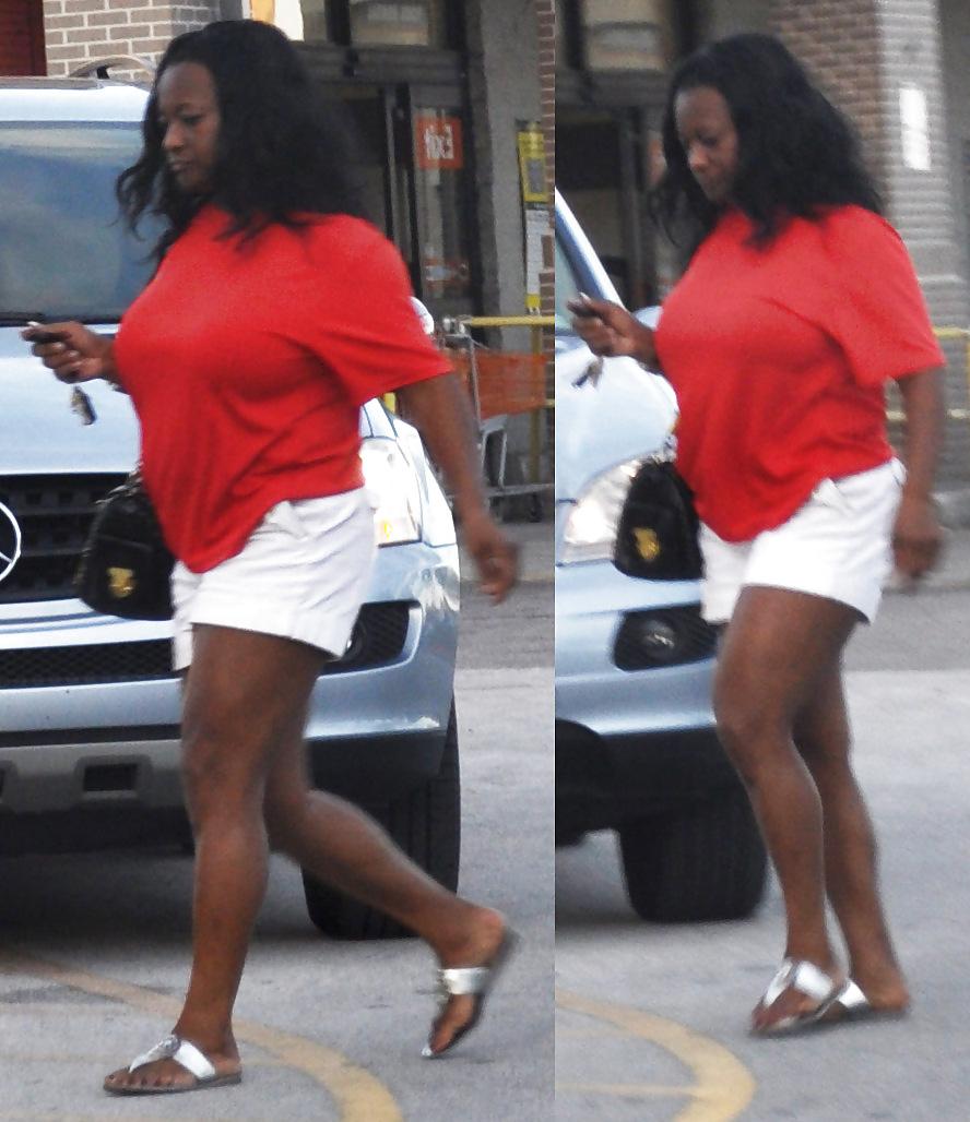 19P Fat Asses In Jeans - Public Creepin