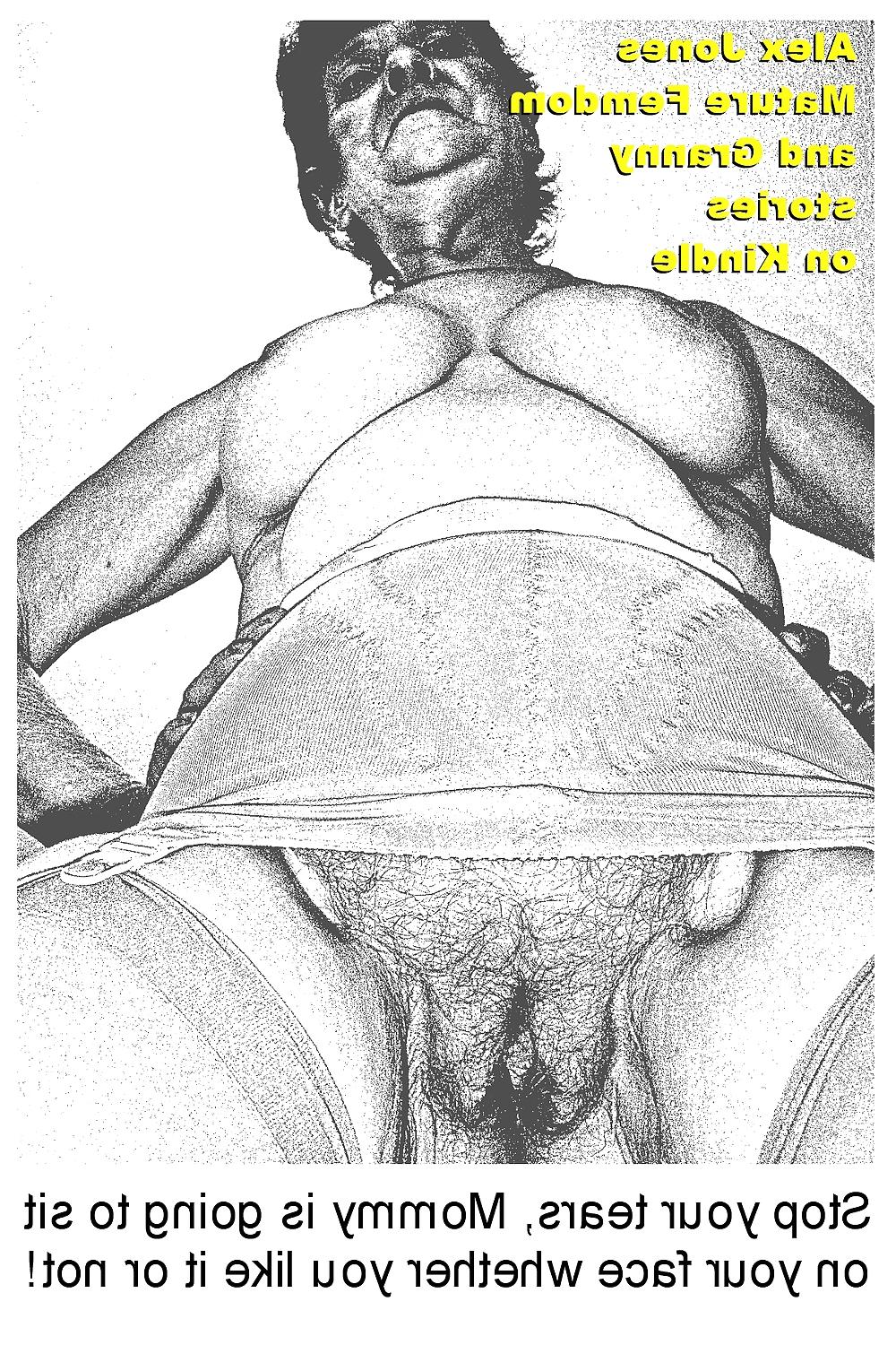 25P Femdom Granny Art 2