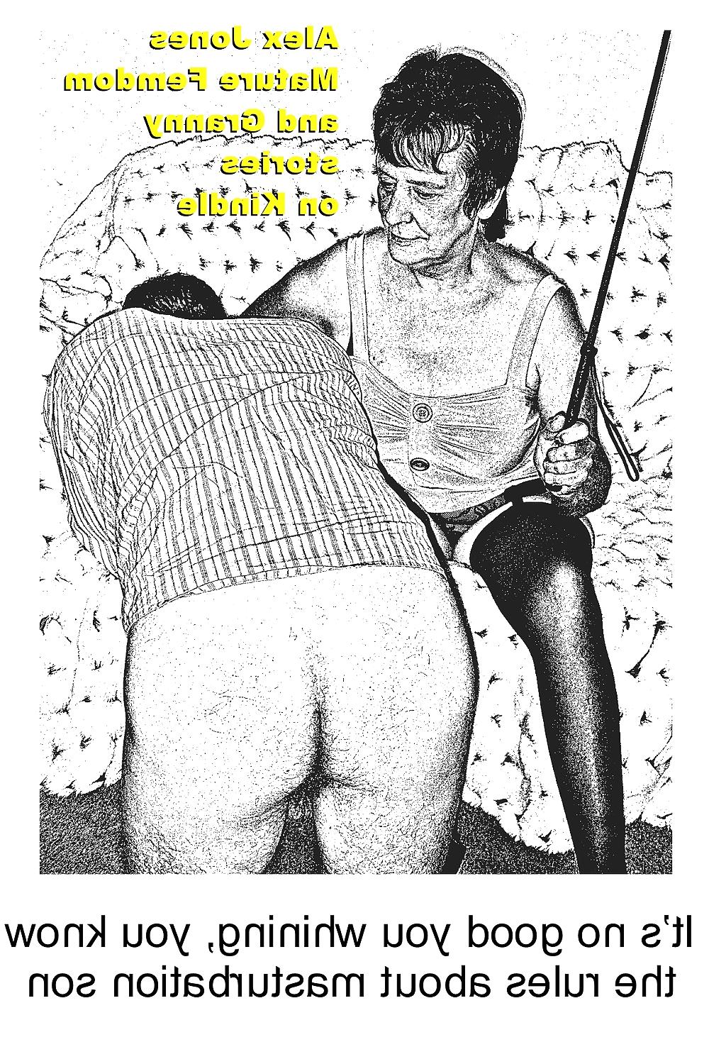 25P Femdom Granny Art 2
