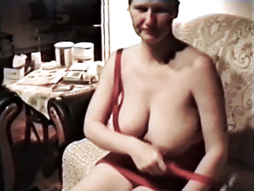 10P SAG - Big Udders Red Hot Monokini & Hot Legs In Miniskirt 06