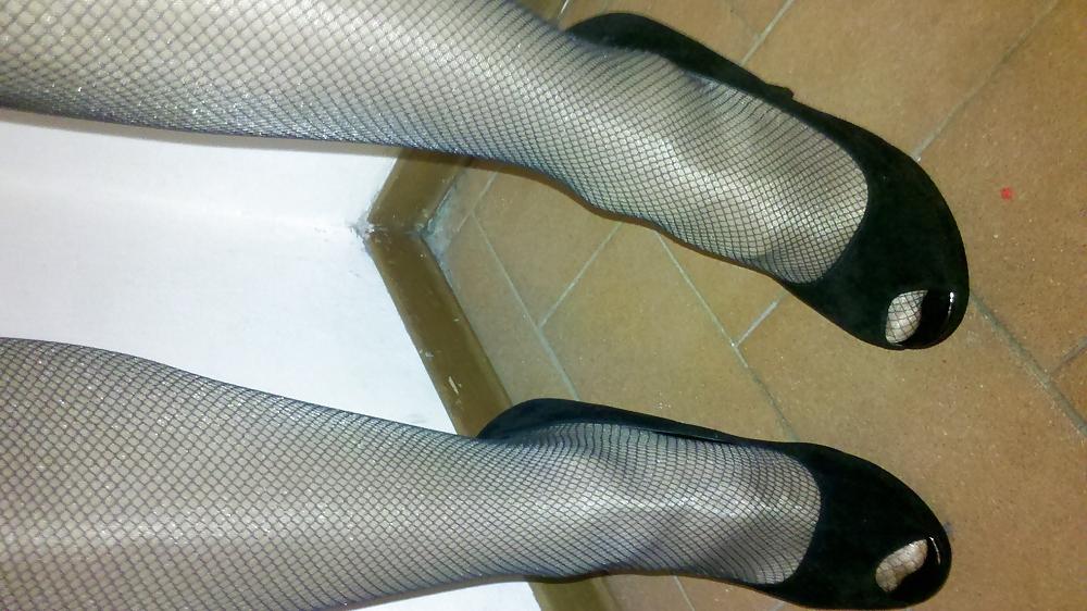 25P Miniskirt and new shoes