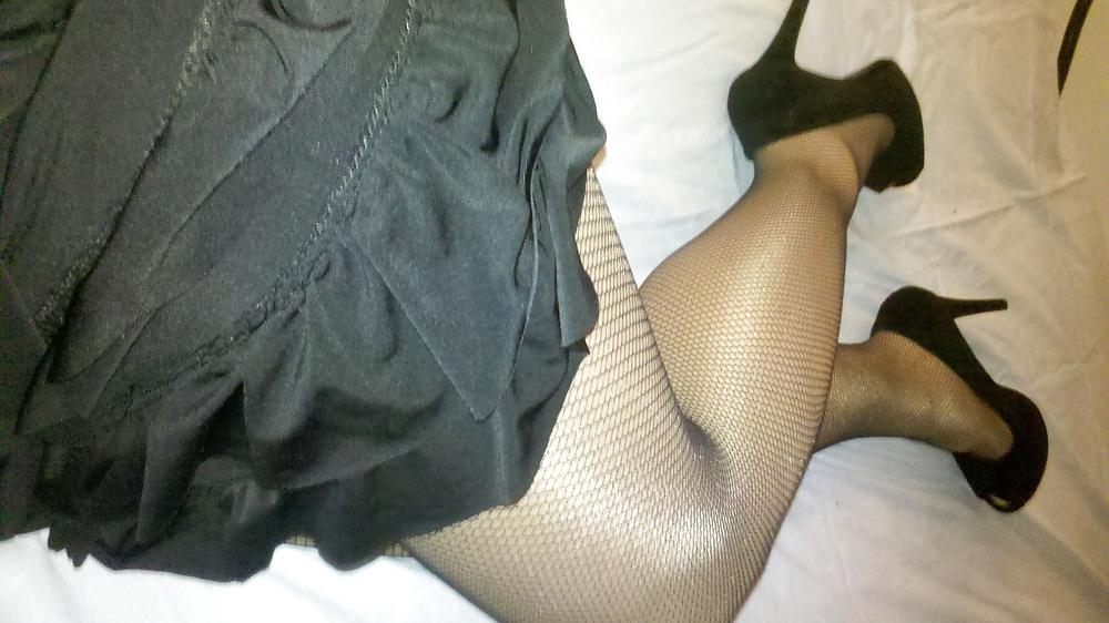 25P Miniskirt and new shoes