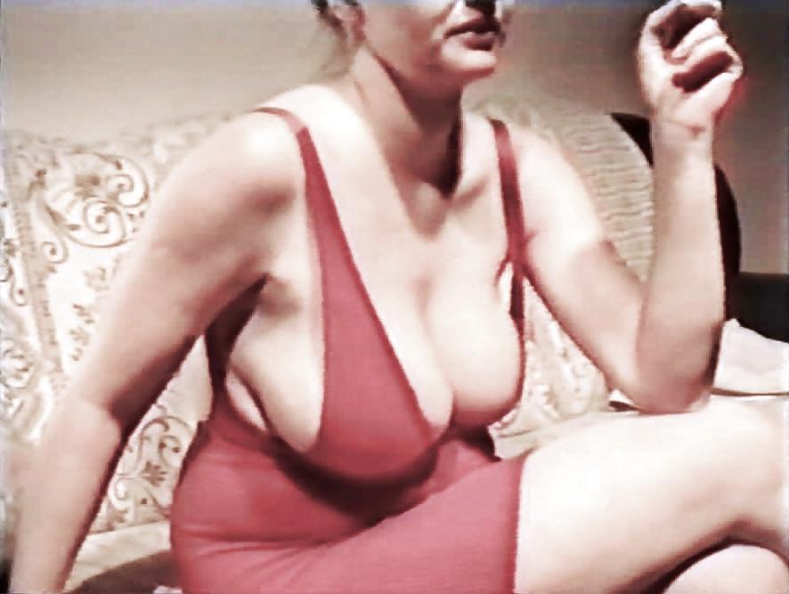 10P SAG - Big Udders Red Hot Monokini & Hot Legs In Miniskirt 12