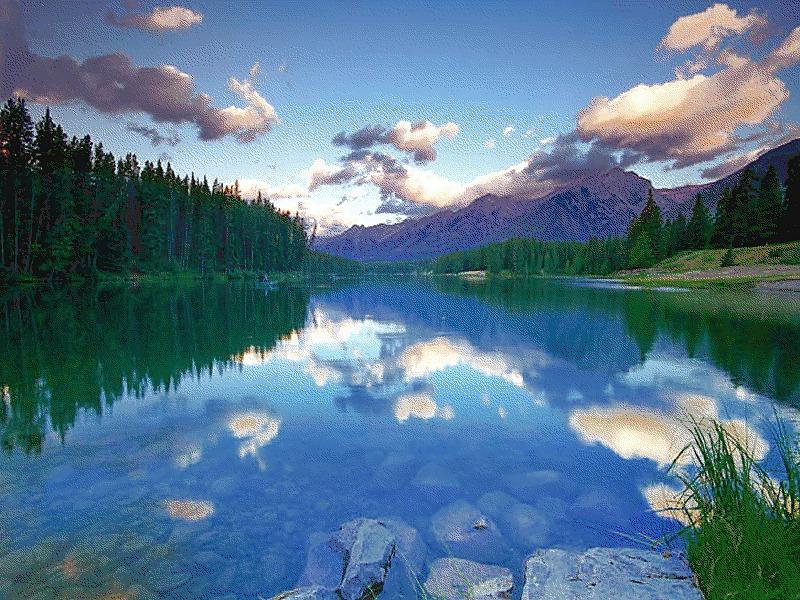 22P Mirror in the water.