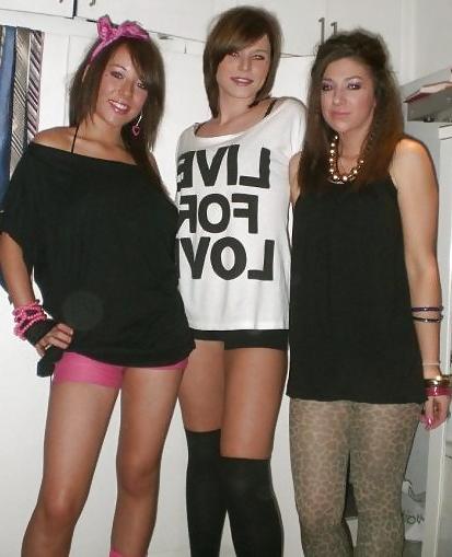 25P Sluts in tight pants! 7