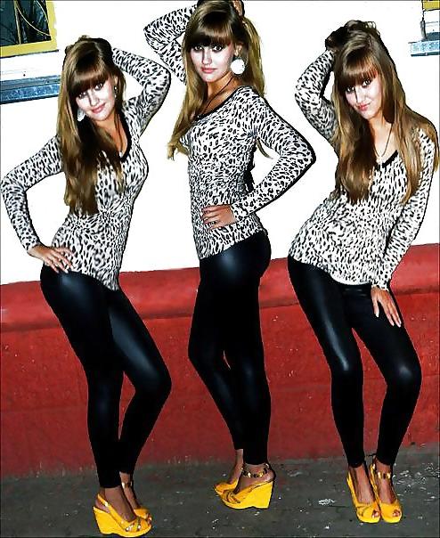 25P Sluts in tight pants! 8
