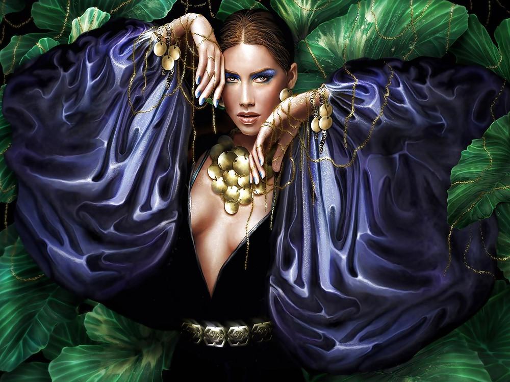 25P Beautiful-Fantasy for Black--Widow