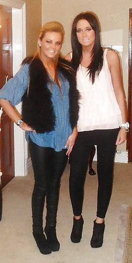 25P Sluts in tight pants!