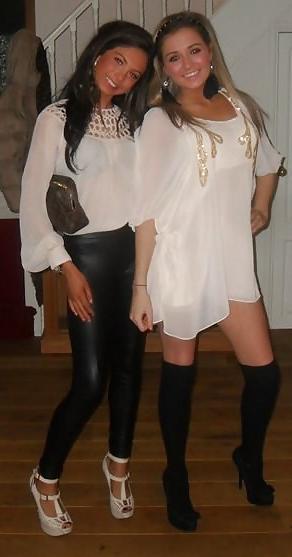 25P Sluts in tight pants!