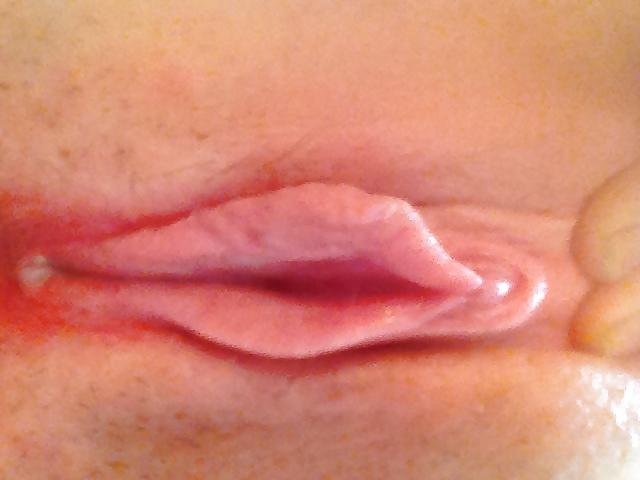 18P Showing off my Eighteen Year Old Swollen Pussy