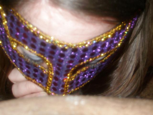 25P Masked wife head work