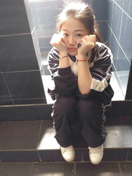 9P Cute chinese girl blowjob sports coach