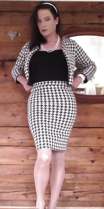 10P Miniskirt and pantyhose