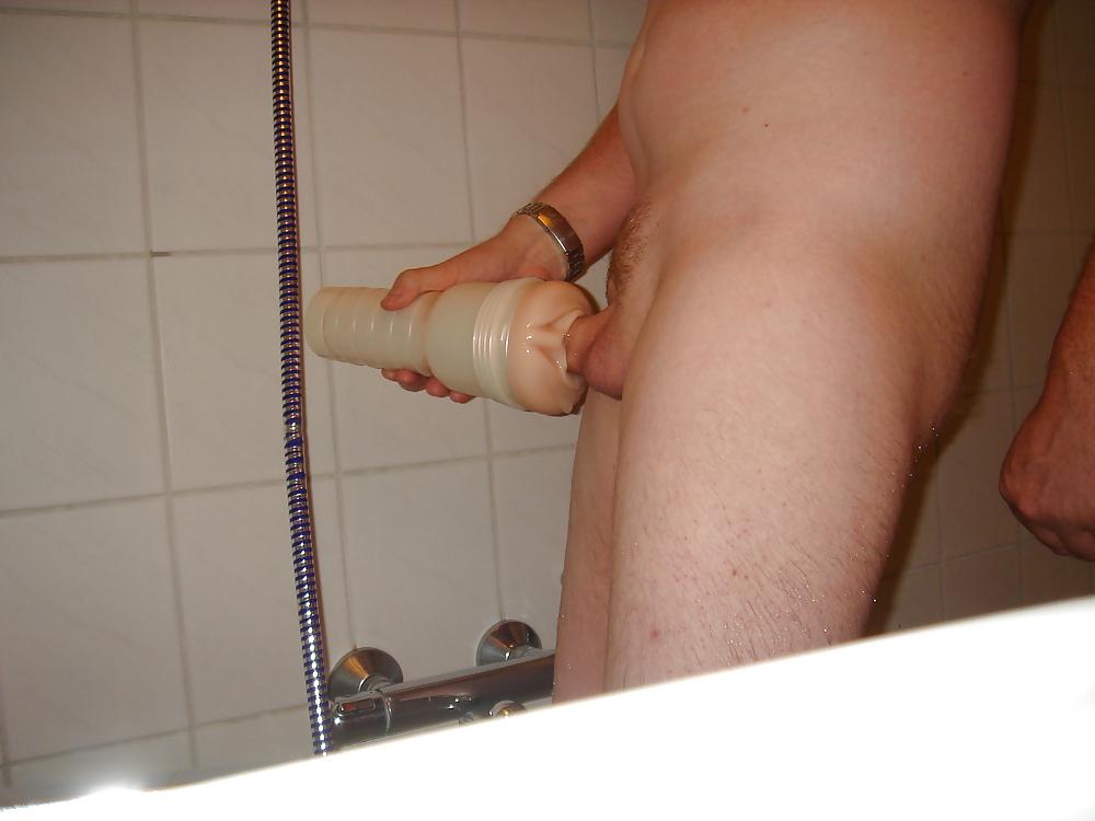 23P Fleshlight Fuck in the bathroom with Cumshot