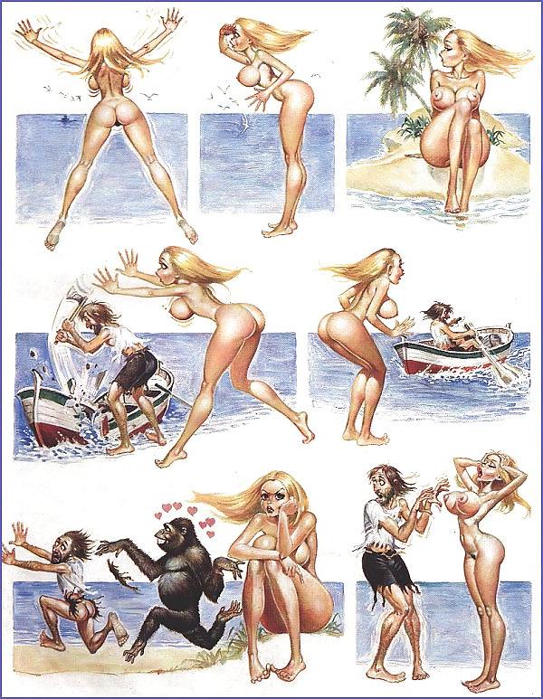 25P 0094 - Funny Comix Art  - Dolly