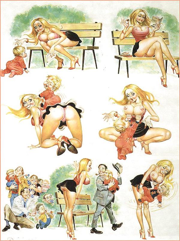 25P 0094 - Funny Comix Art  - Dolly