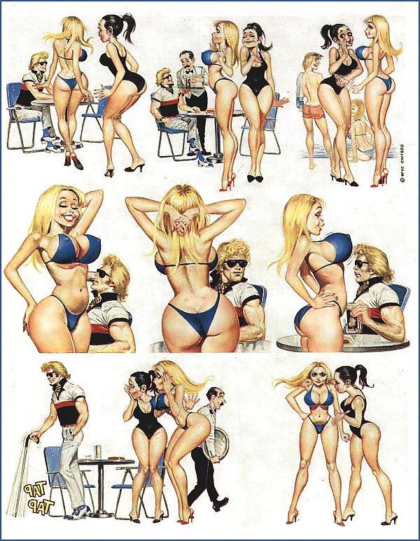 25P 0094 - Funny Comix Art  - Dolly