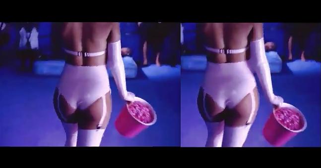 7P Rihanna S&M video pics