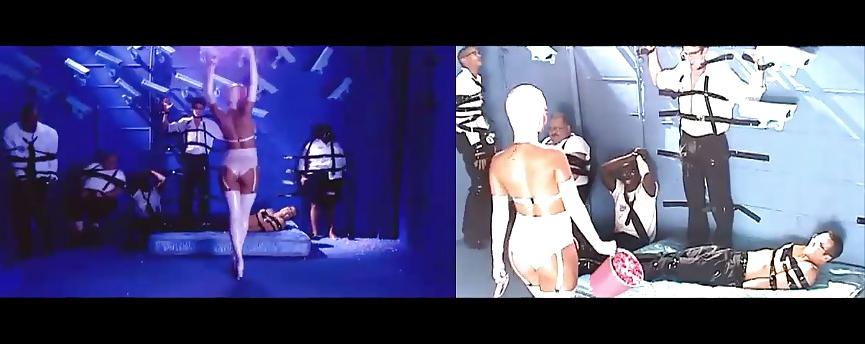 7P Rihanna S&M video pics