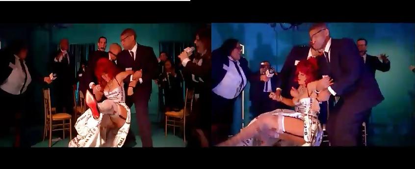 7P Rihanna S&M video pics