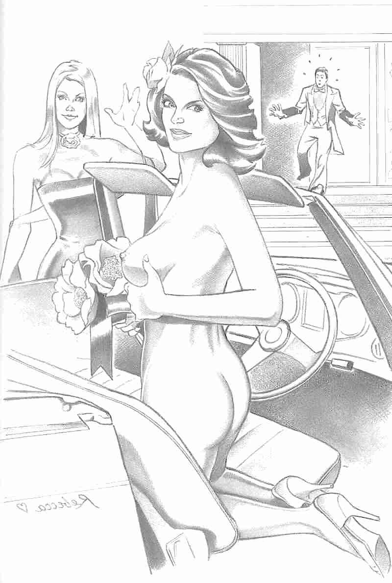 25P Erotic artworks from Rebecca