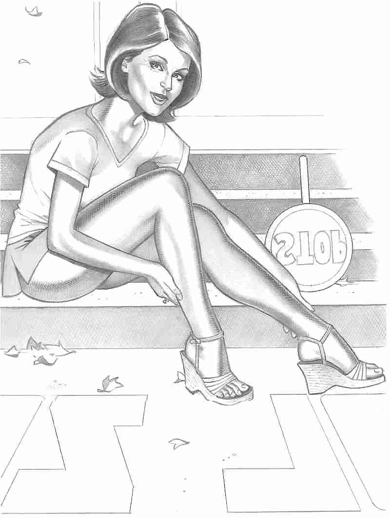 25P Erotic artworks from Rebecca